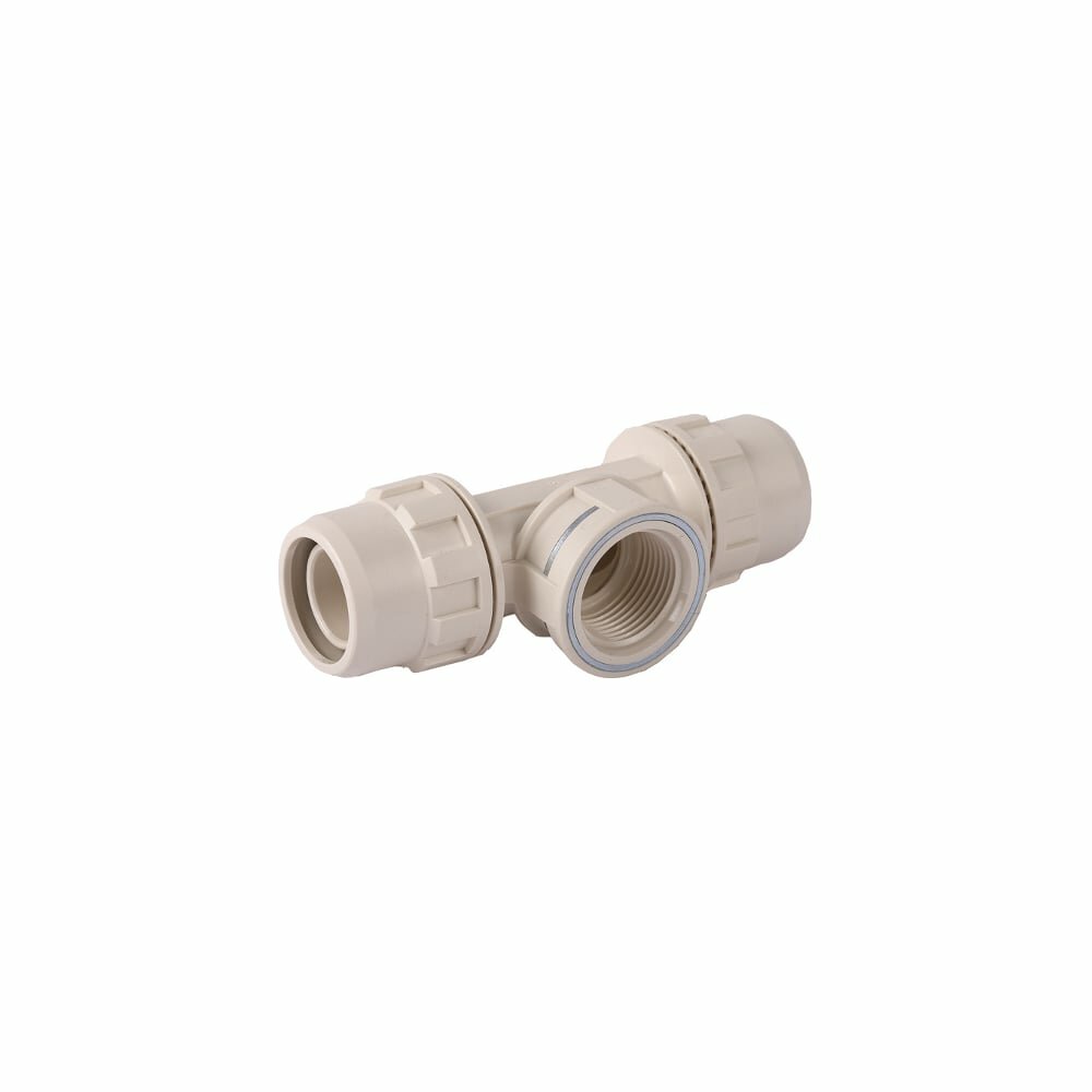 Тройник переходной (20х20 мм; 1/2") для трубопровода Зубр 51502-20-1/2-20