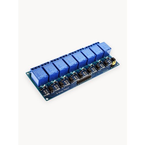 Модуль реле 8 канальный DC 5V для Arduino АС250В 10А У 857₽