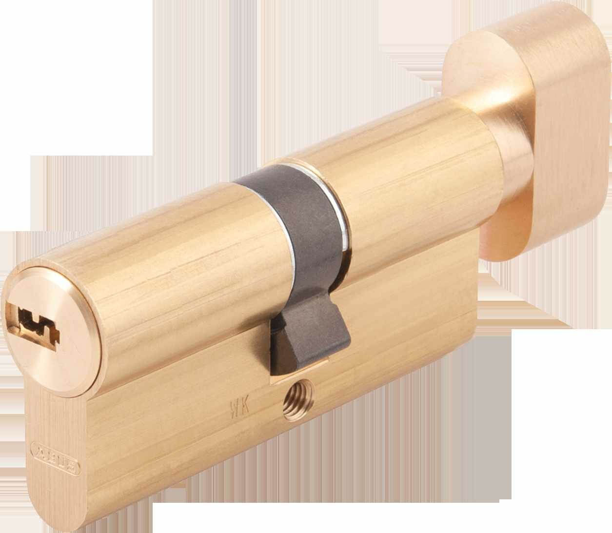 Цилиндр Abus KD6MM Z30/K40 30x40 мм ключ/вертушка цвет золото