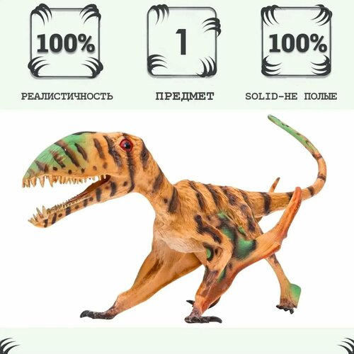 Игрушка динозавр серии Мир динозавров Птерозавр, фигурка длиной 35 см, Masai Mara игровые фигурки masai mara игрушка динозавр мир динозавров птерозавр 35 см
