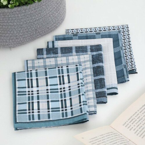 Носовой платок DomoVita, серый