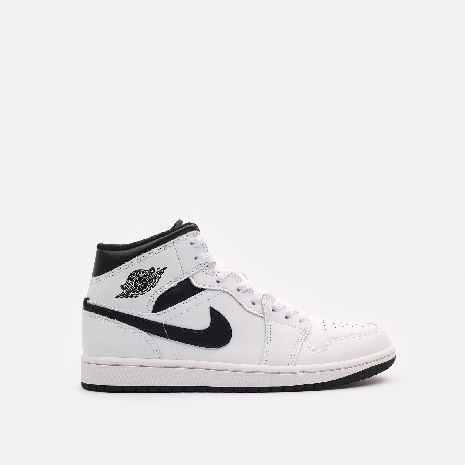 Кроссовки Jordan 1 Mid Размер 11US Мужской Белый