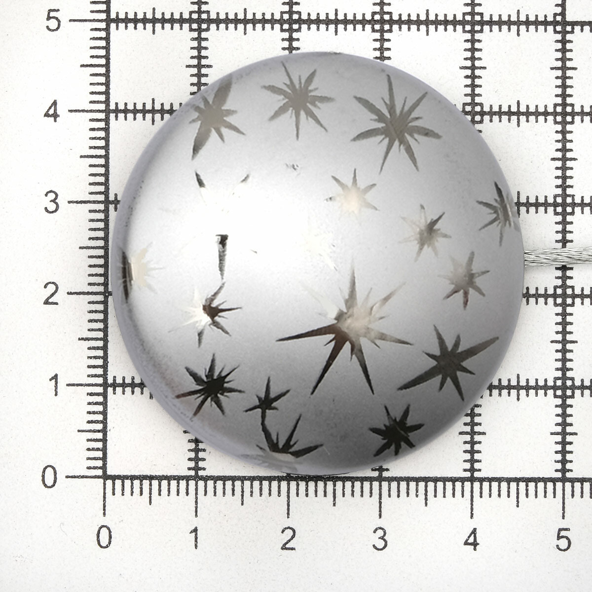Подхват для штор магнитный, диаметр 4,5 см, длина троса 30 см, SmolTex (26Р) — фото 1