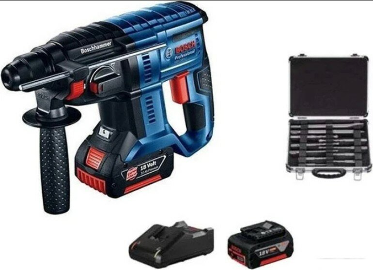 Перфоратор Bosch GBH 180-LI Professional (0615990M33)