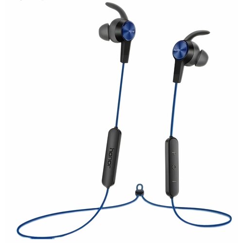 Honor Наушники беспроводные с микрофоном и шейным ободком Honor Sport AM61 Bluetooth microUSB синий 4350₽