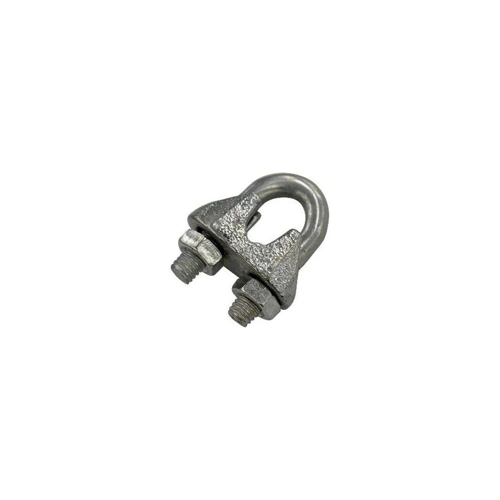 Зажим для стальных канатов STEELREX DIN 741 цинк 8 мм упаковка 2 шт. 0519008000W100000210