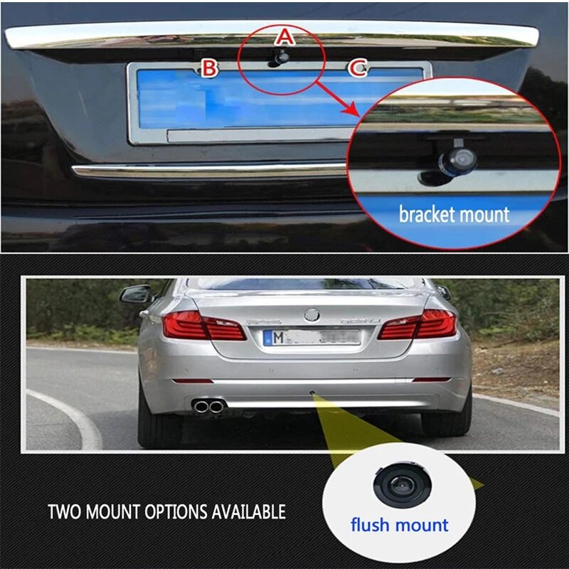 Камеры Заднего Вида Xiaomi Автомобильная камера заднего вида с функцией ночного видения, парковочная камера заднего вида IP68, водонепроницаемая CCD стандартная камера для автоматического резервного монитора, 170 градусов, HD, xiaohudie