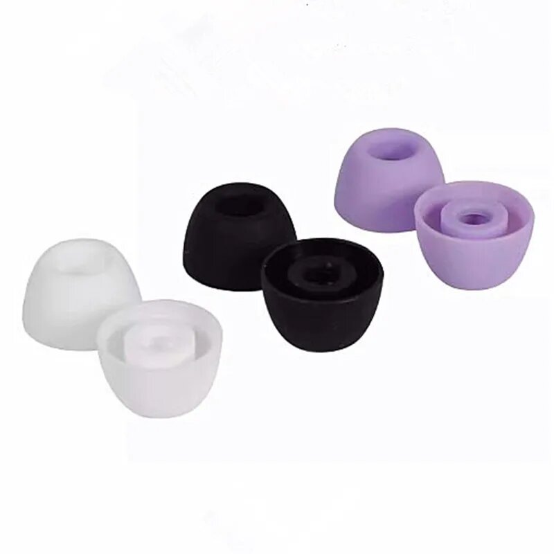 3 пары силиконовых амбушюр для Samsung Galaxy Buds 2 Pro, No Mesh — фото 1