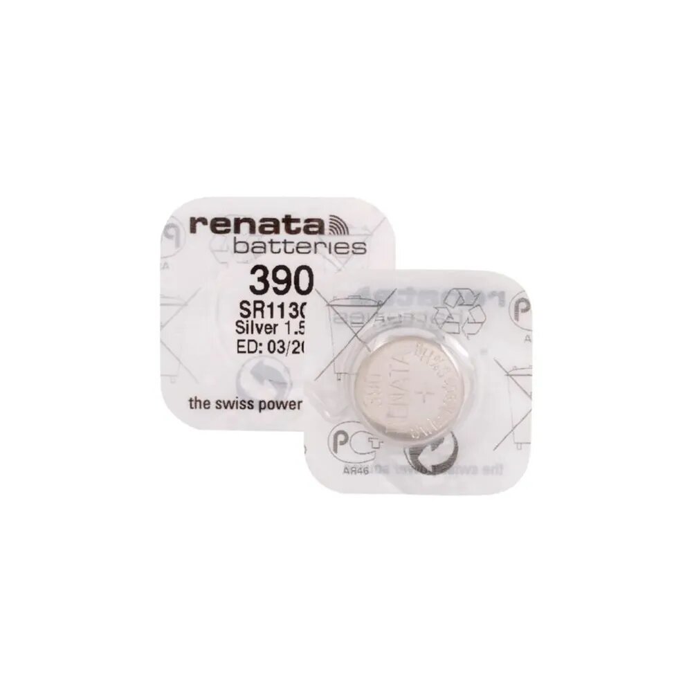 Батарейка Renata 390