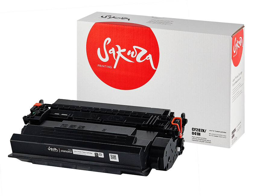 Картридж HP CF287X, Canon 041H, Hp LaserJet Enterprise M501N, M501DN, M506DN, M506X, M527DN, M527F, M527C, совместимый