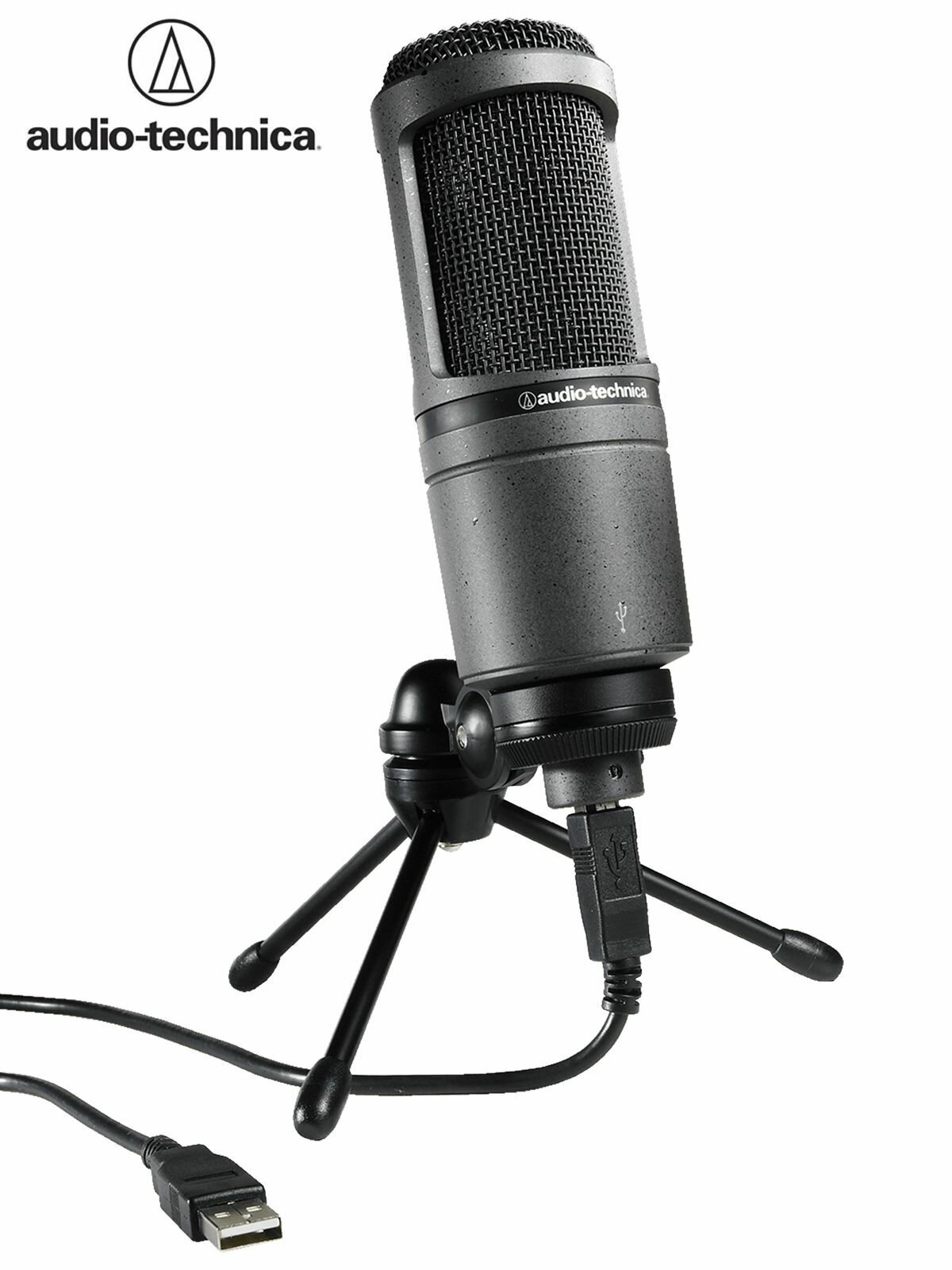 Студийный USB-микрофон Audio-Technica AT2020-USB для записи подкастов, стримов и вокала