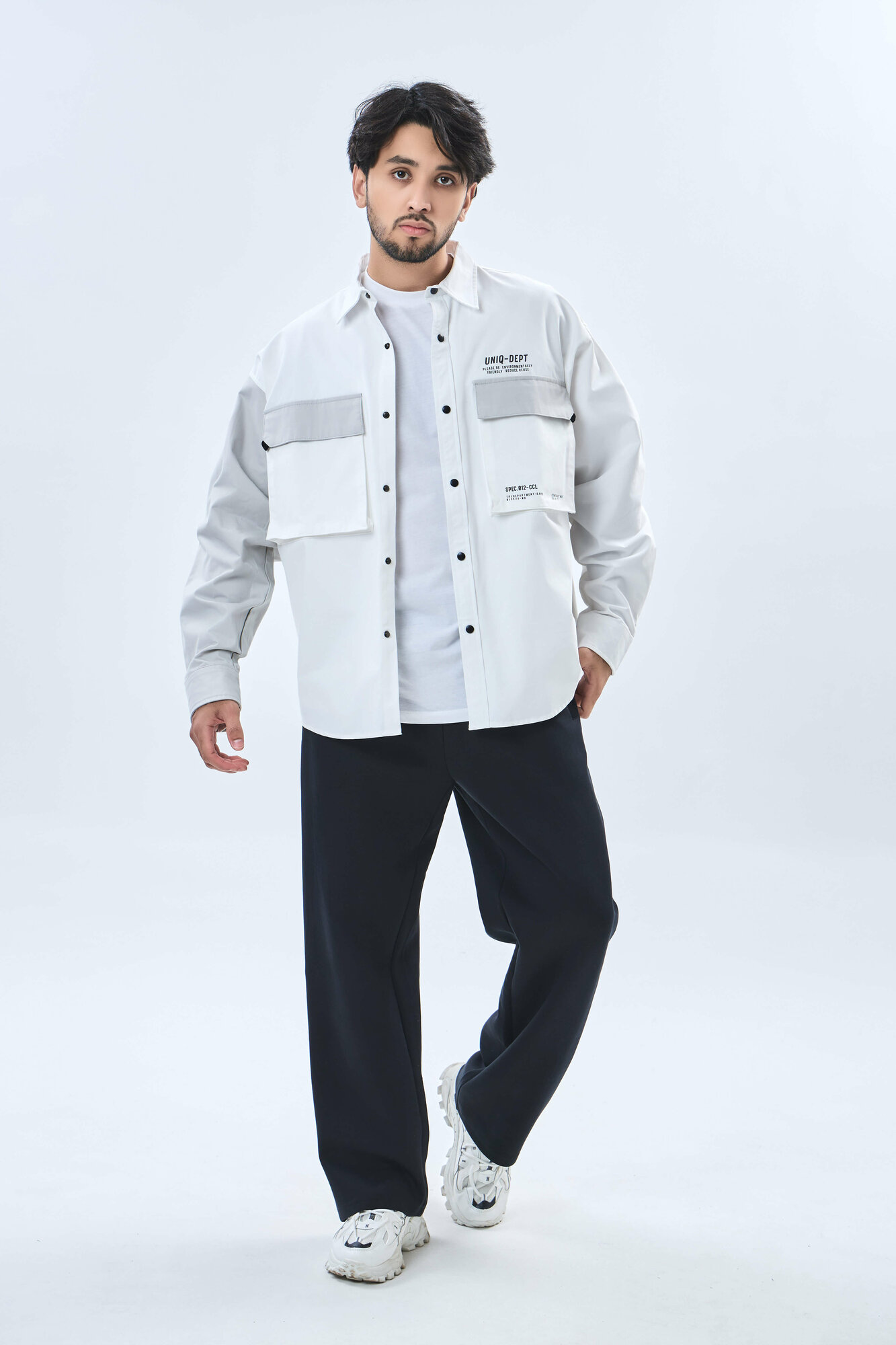Рубашка TERRA PRO, размер L, white