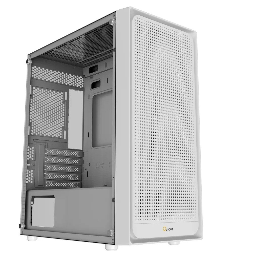 Корпус Ocypus Gamma C50 без БП белый (Gamma-C50-WHG000XX-GL)