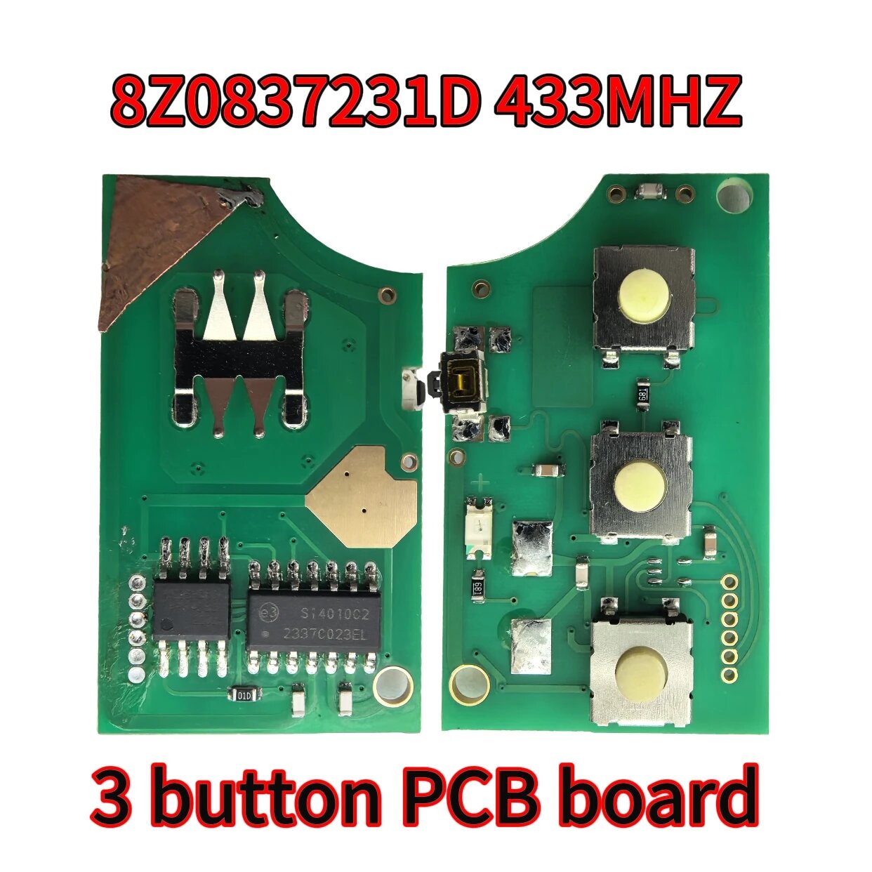 8Z0837231D 433MHz 3 кнопки, ID48, PCB-8Z0837231D