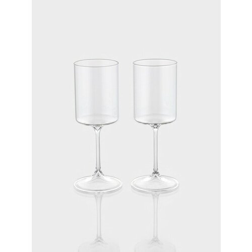 Набор бокалов для вина Индиго 2 шт 82х215 см прозрачные 1126₽