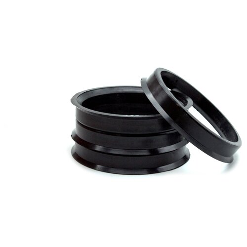 фото Кольца центровочные 63,4х56,1 black 4 шт высококачественный пластик sds exclusive