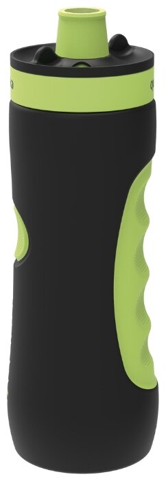 Бутылка пластиковая QUOKKA (спортивная, 680 мл.), черная