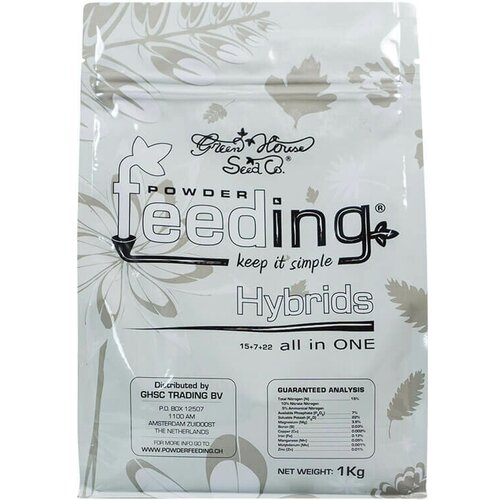 удобрение green house feeding powder feeding hybrids 0 5 кг 1 уп Powder Feeding удобрение Hybrids 1кг