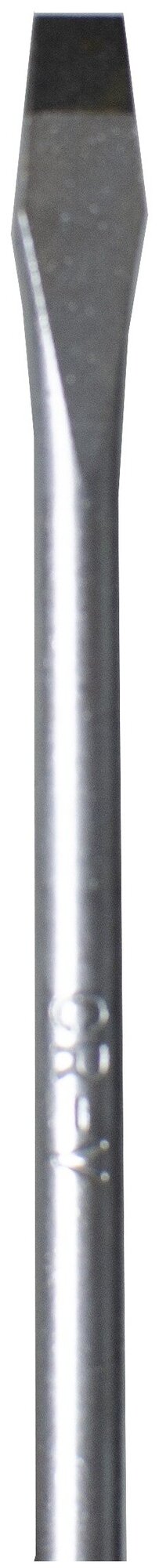 Отвертка FIT 55134 "Универсал", CrV сталь, прорезиненная ручка, Профи 4х100 мм SL - фотография № 6
