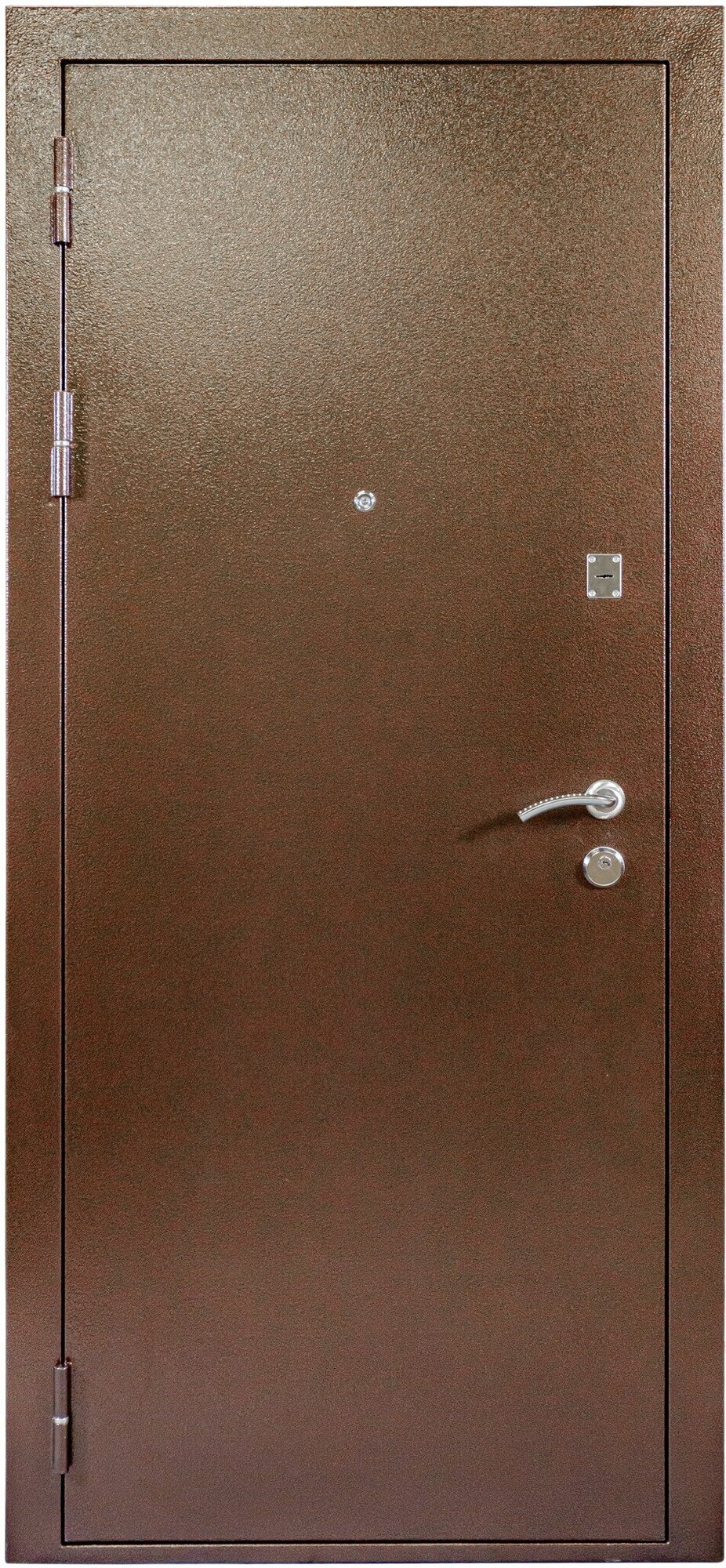 Дверь входная" Классика" правая Антик медь/Венге Светлый 2050*960 - фотография № 3