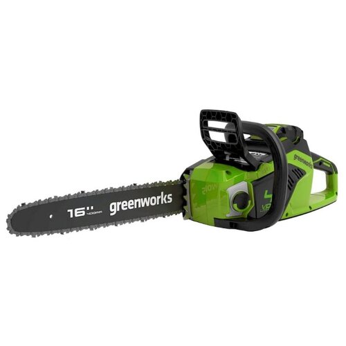 фото Аккумуляторная пила greenworks gd40cs18 0 40 в