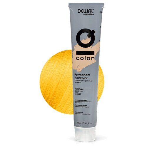 Dewal Cosmetics Краситель перманентный IQ COLOR (корректор), yellow, 90 мл