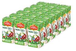 Пюре Сады Придонья цветная капуста, с 4 месяцев, Tetra Pak 125 г, 18 шт