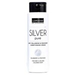 LORVENN крем-кондиционер Silver Pure нейтрализующий для седых блондинистых окрашенных или осветленных волос - изображение