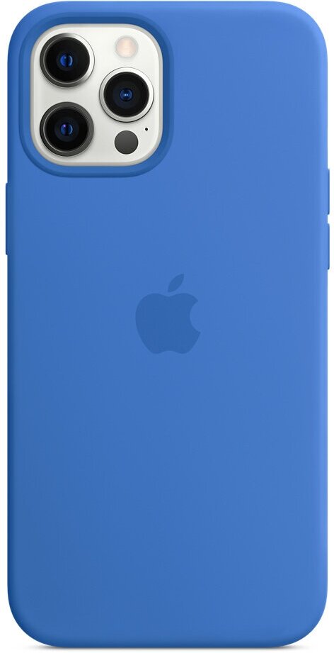 Чехол силиконовый Apple iPhone 12 Pro Max Silicone Case MagSafe Capri Blue (Капри) MK043FE/A