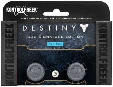 Накладки на стики для геймпада KontrolFreek Destiny \ 3 (2 шт) Серый/Черный (PS4)