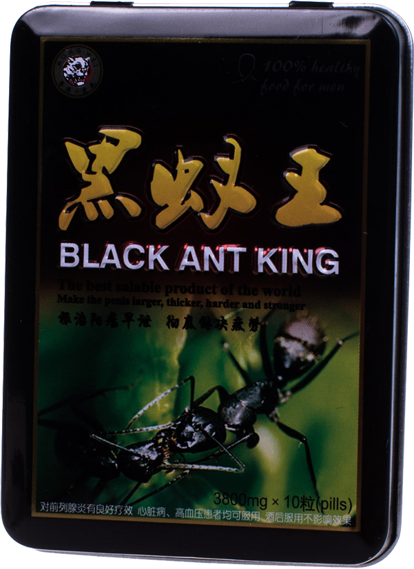 Черный королевский муравей, Black Ant King, 10 таблеток, мужской возбудитель, возбуждающий препарат, виагра, для потенции, средство для эрекции