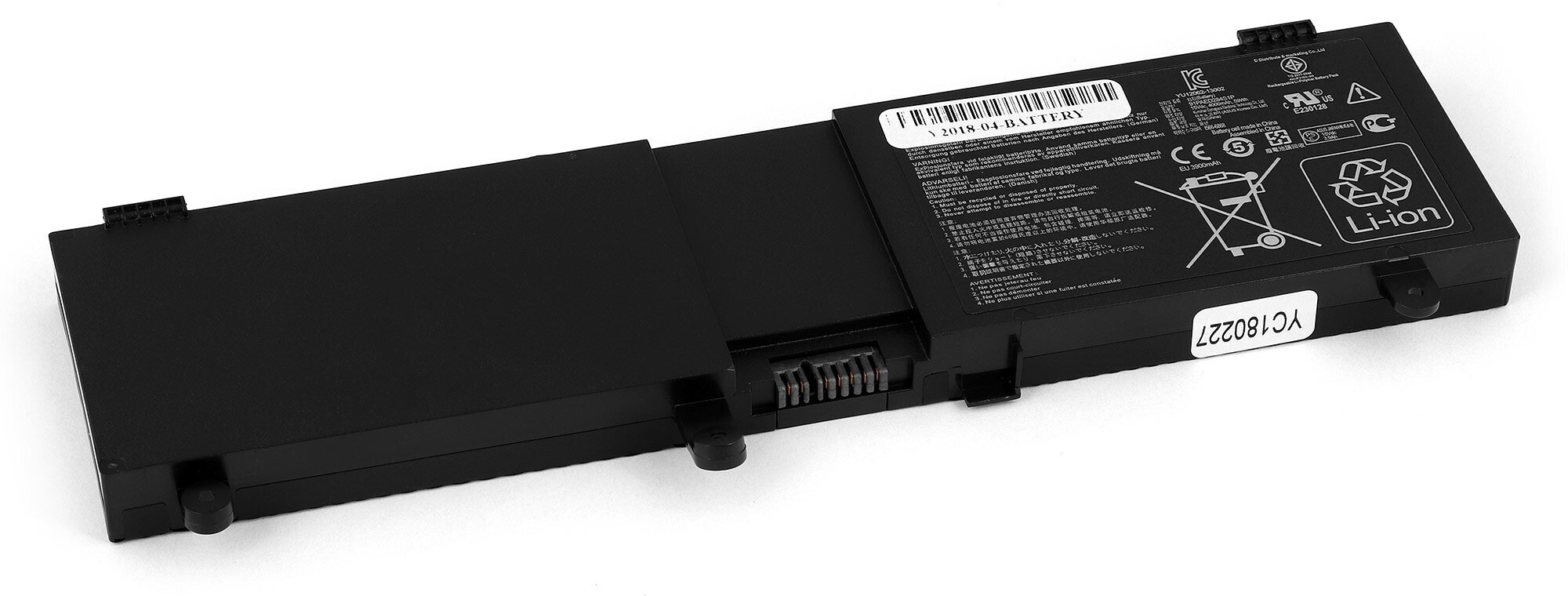 Аккумулятор для ноутбука Asus N550, N550J, N550JV, N550JK, Q550L, Q550LF Series. 15V 4000mAh C41-N550