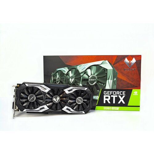 Видеокарта новая Geforce RTX 2060 SUPER 8 ГБ iCraft 2800000₽