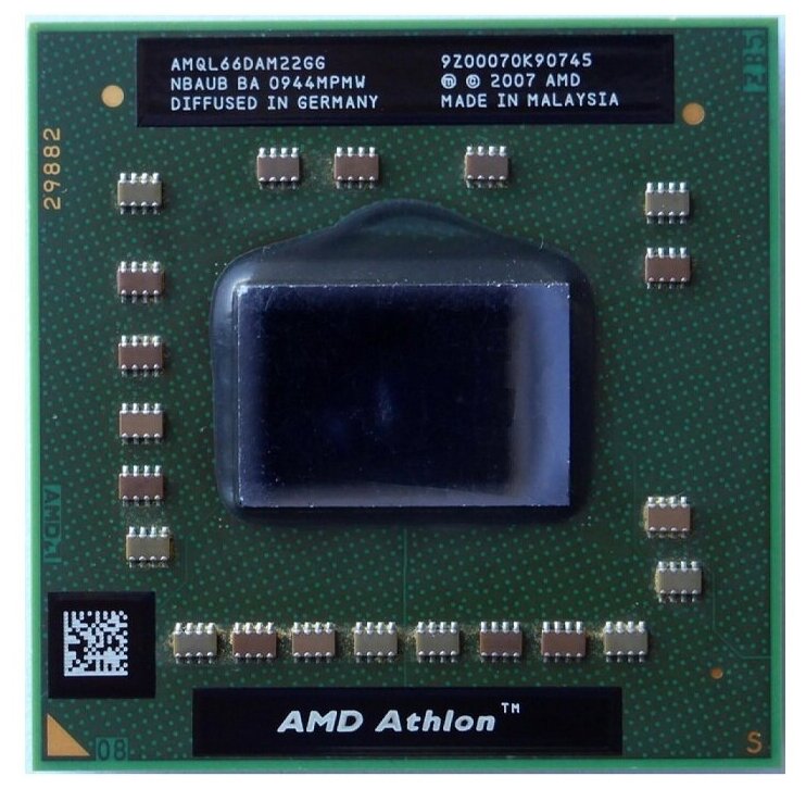 Б/у процессор AMD Athlon 64 x2 QL-66 , AMQL66DAM22GG