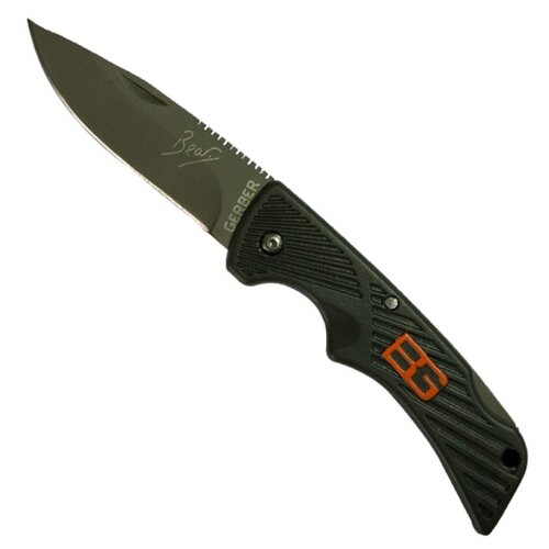 Нож туристический Gerber Bear mini, сверхлегкий, складной / лезвие 6,3см нож складной gerber bear grylls