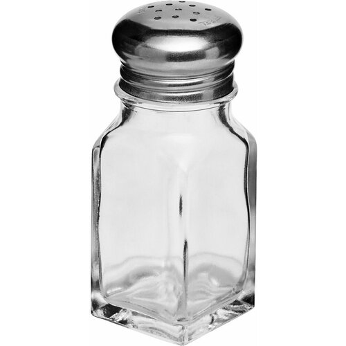 Солонка Libbey 70мл 50х50х100мм стекло нерж сталь 585₽