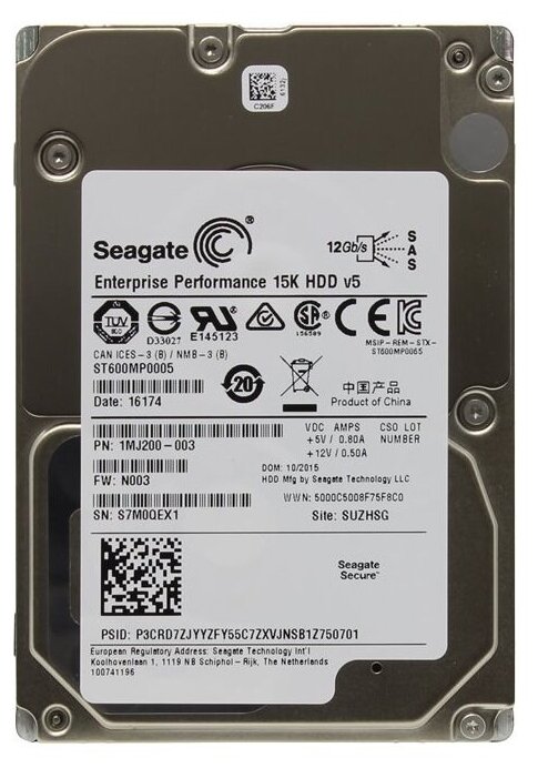 Жесткий диск Seagate 900 ГБ ST900MP0006