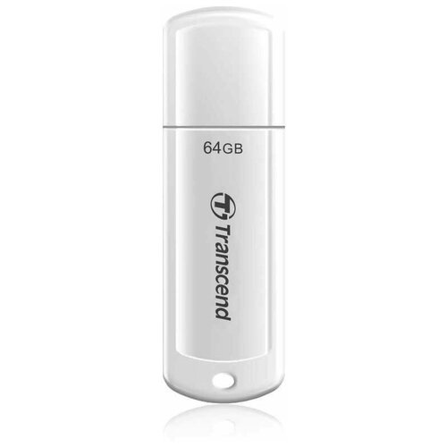 Флешка USB Transcend Jetflash 730 64ГБ, USB3.0, белый [ts64gjf730]