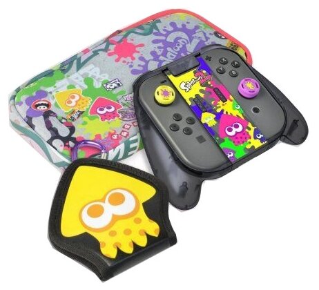 HORI Набор аксессуаров Splatoon 2 Deluxe splat pack для консоли Nintendo Switch (NSW-049U)