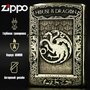 Зажигалка бензиновая Zippo Armor с гравировкой Дом Дракона