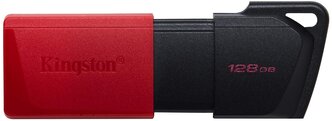 Флеш Диск Kingston 128Gb DataTraveler Exodia M USB Type-A, plastic case, black-red (DTXM/128GB)