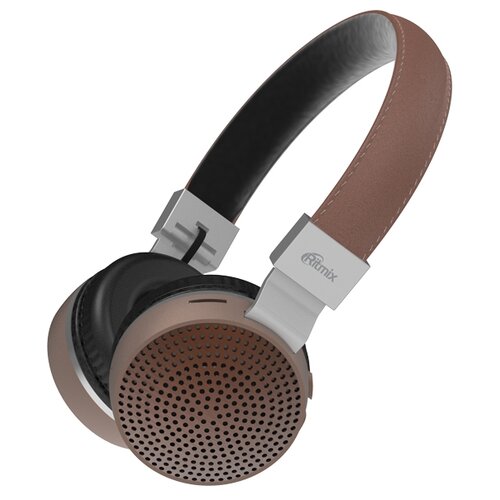 фото Беспроводные наушники ritmix rh-460bth brown