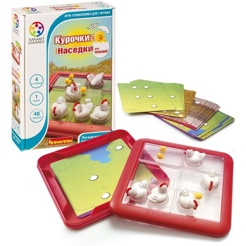 Головоломка BONDIBON Smart Games Курочки-Наседки (BB3799) головоломка bondibon smart games спящая красавица вв3333