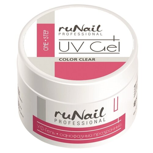 Runail гель UV Gel One Step однофазный, 15 мл, прозрачный