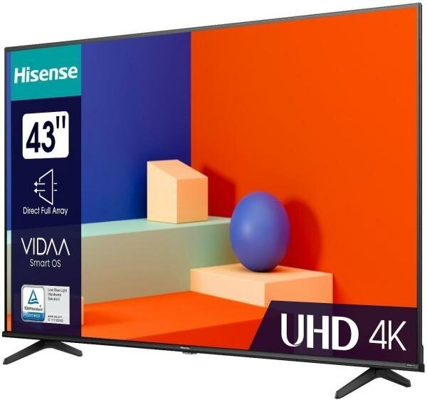 Телевизор Hisense 43A6K черный