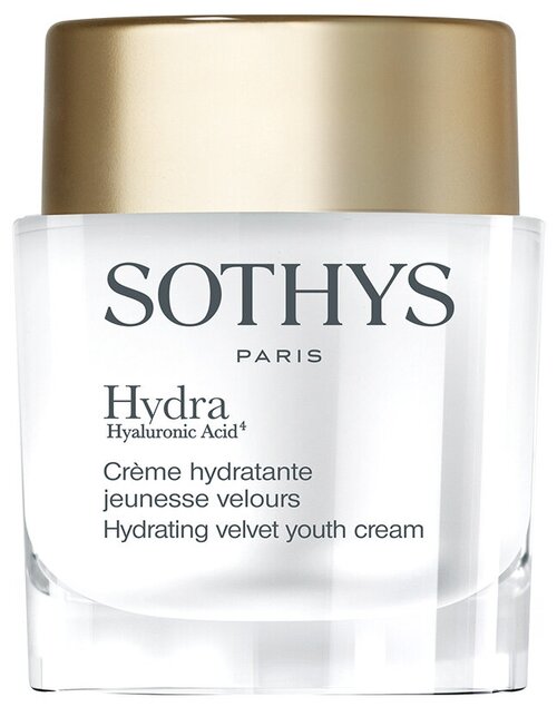 Sothys, Увлажняющий крем с anti-age эффектом комфортной текстуры Hydrating velvet youth cream, 50 мл.