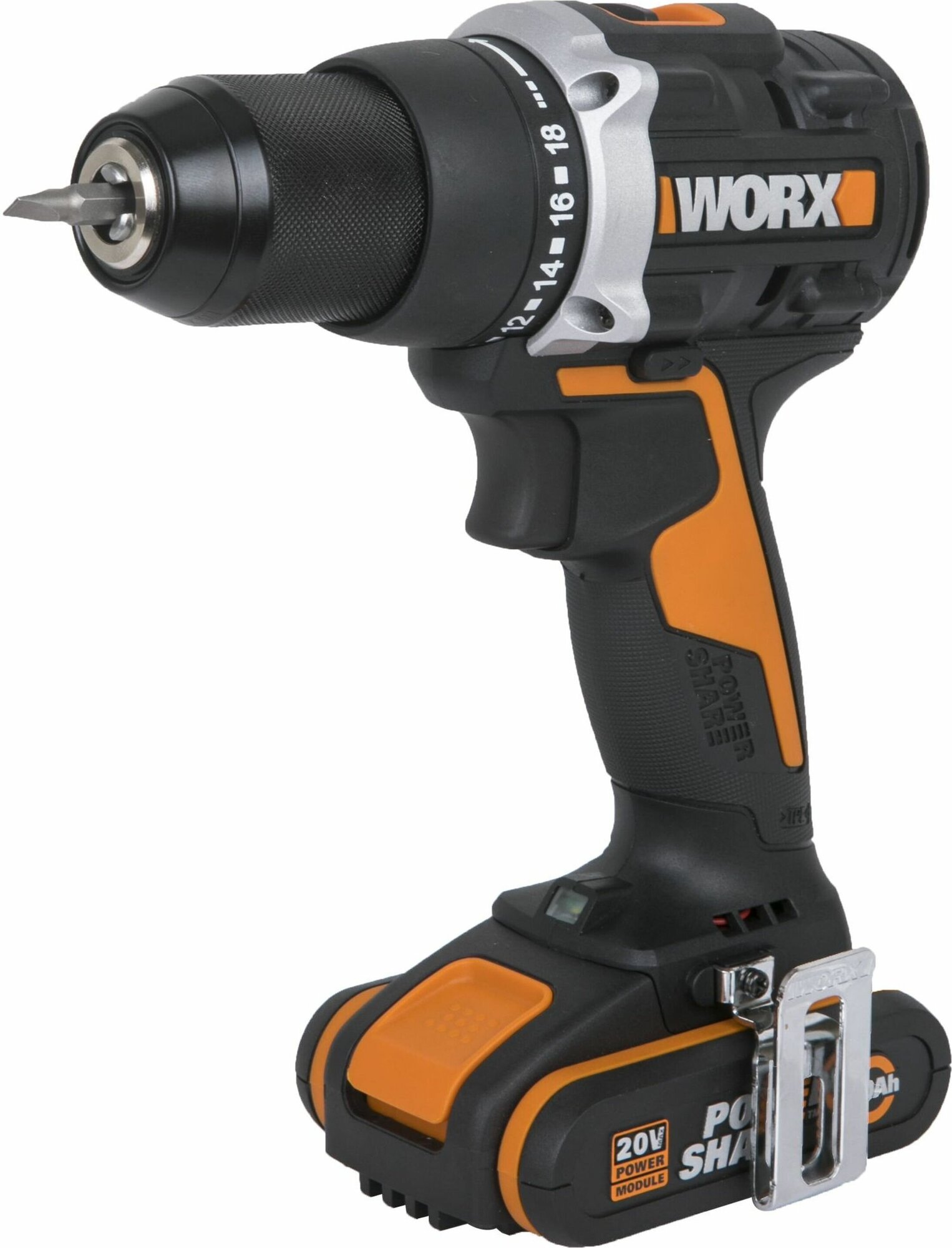 Дрель-шуруповерт WORX WX102 20В ЗУ кейс