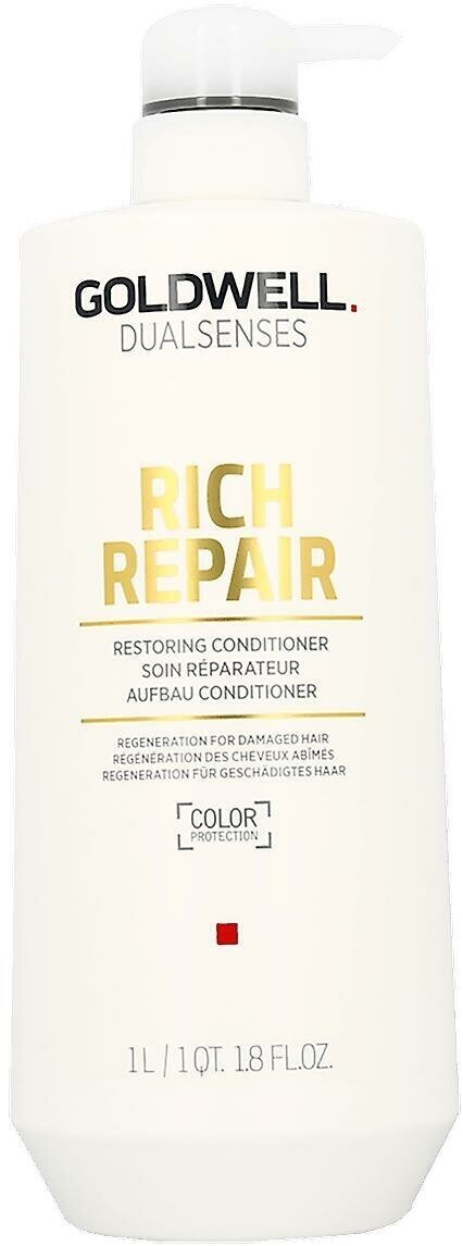 Goldwell Dualsenses Rich Repair Restoring Conditioner - Кондиционер для сухих и поврежденных волос 1000 мл