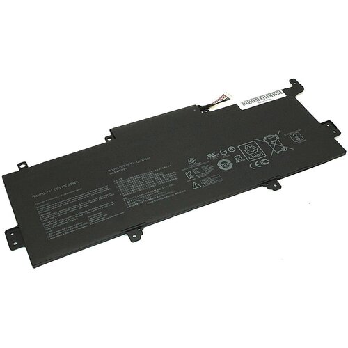 аккумулятор для ноутбука asus zenbook ux330ua c31n1602 11 55v 57wh Аккумулятор C31N1602 для ноутбука Asus ZenBook UX330UA 11.55V 57Wh (4930mAh) черный