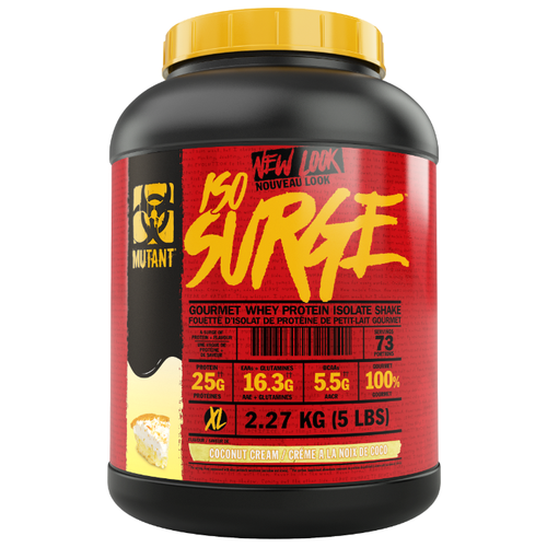 Протеин Mutant Iso Surge, 2270 гр., кокосовый крем